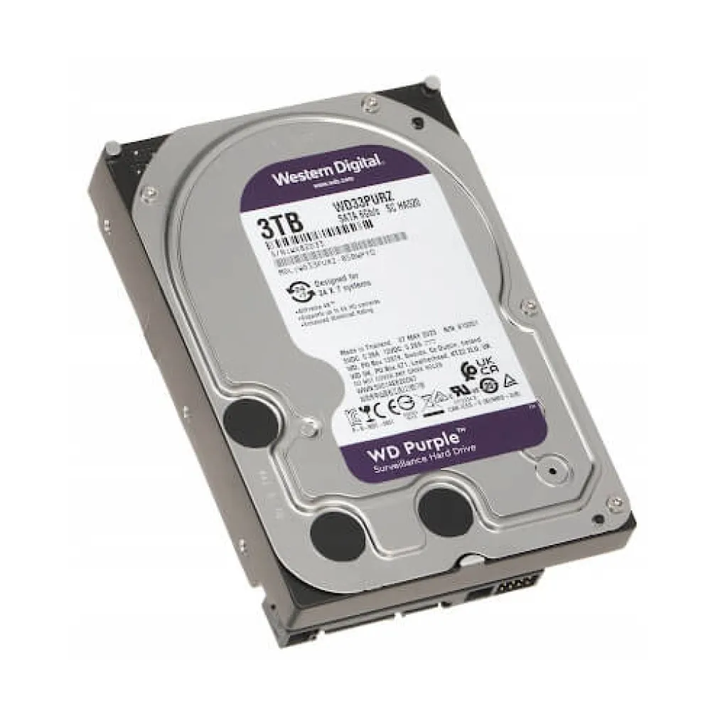 Жорсткий диск 3.5" 2TB 64MB Western Digital Purple (WD33PURZ)- Фото 2